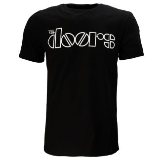 Band Merchandise The Doors Logo Official Band T-Shirt