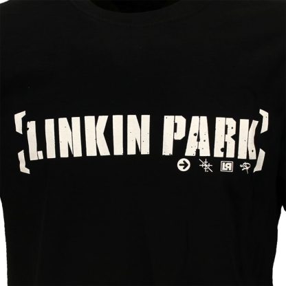 Band Merchandise Linkin Park Logo Official Band T-Shirt - Image 3