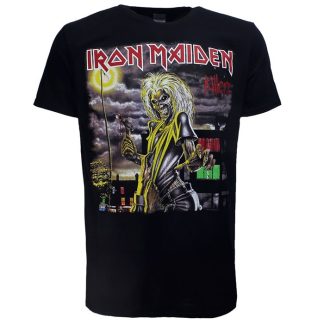 Band Merchandise Iron Maiden Killers Album Cover T-Shirt