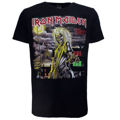 Band Merchandise Iron Maiden Killers Album Cover T-Shirt