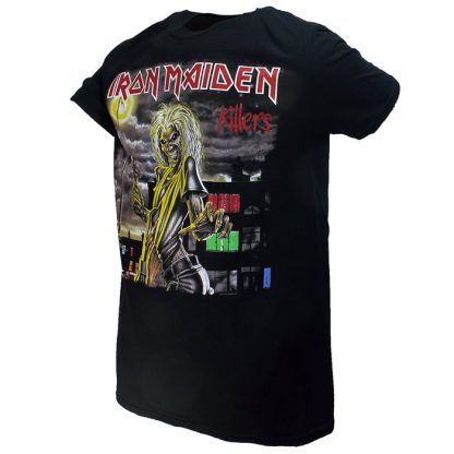 Band Merchandise Iron Maiden Killers Album Cover T-Shirt - Image 2