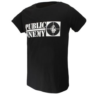 Band Merchandise Public Enemy Crosshairs Logo T-Shirt