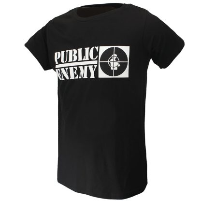 Band Merchandise Public Enemy Crosshairs Logo T-Shirt