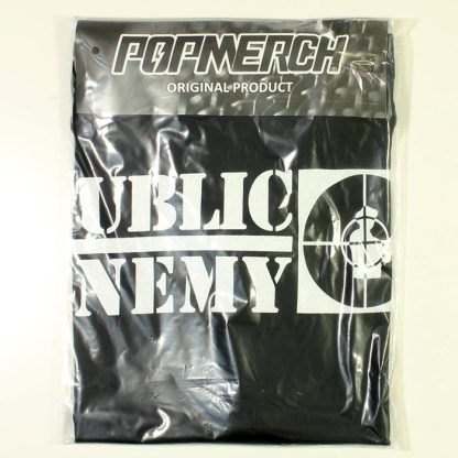 Band Merchandise Public Enemy Crosshairs Logo T-Shirt - Image 4