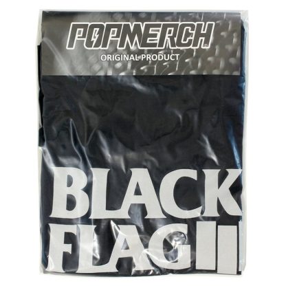 Band Merchandise Black Flag Logo T-Shirt - Image 4
