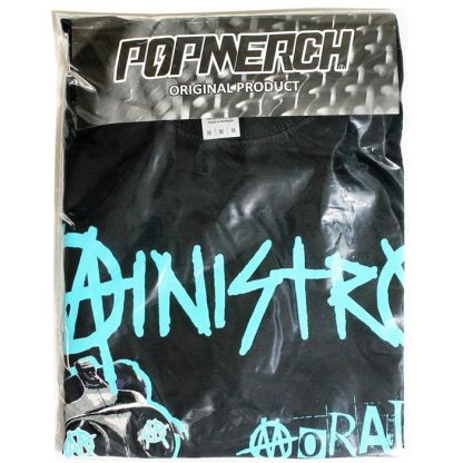 Band Merchandise Ministry Moral Hygiene Gasmask T-Shirt - Image 4