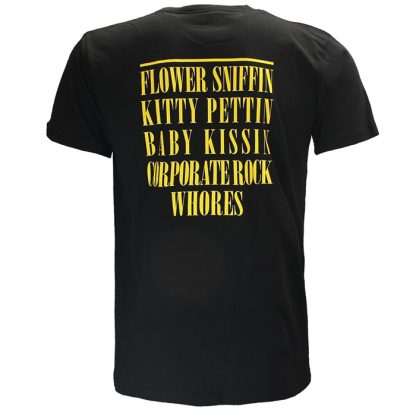 Band Merchandise Nirvana Flower Sniffin T-Shirt - Image 3