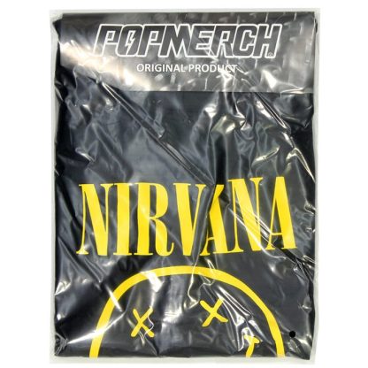 Band Merchandise Nirvana Flower Sniffin T-Shirt - Image 6