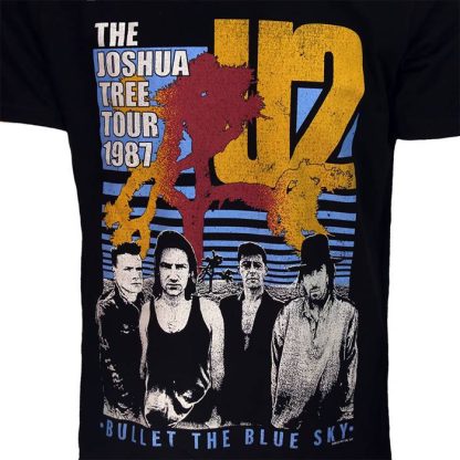 Band Merchandise U2 Bullet The Blue Sky T-Shirt - Image 2