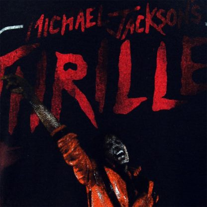 Band Merchandise Michael Jackson Thriller White Red Suit T-Shirt - Image 4