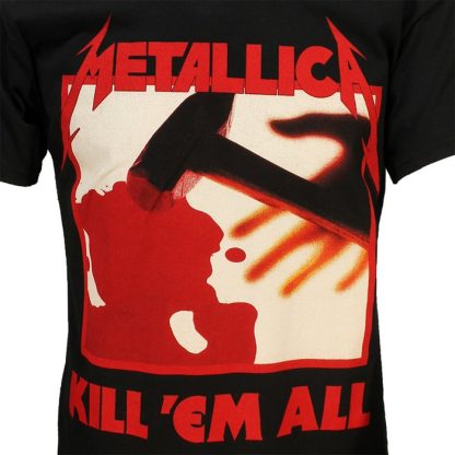 Band Merchandise Metallica Kill Em All Album T-Shirt - Image 3