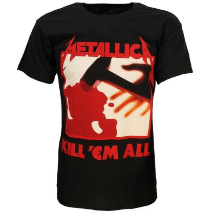Band Merchandise Metallica Kill Em All Album T-Shirt - Image 4