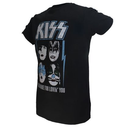 Band Merchandise KISS I Was Made For Lovin' You Band T-Shirt - Image 2