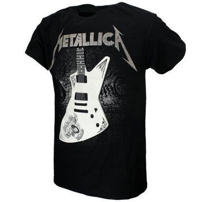 Band Merchandise Metallica Papa The Guitar T-Shirt - Image 2