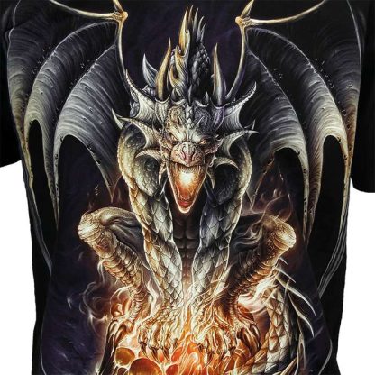 Lucifer's Dragon From Hell T-Shirt - Image 3