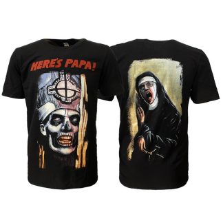 Band Merchandise Ghost Here's Papa T-Shirt