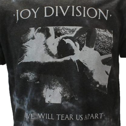 Band Merchandise Joy Division Love Will Tear Us Apart T-Shirt - Image 4