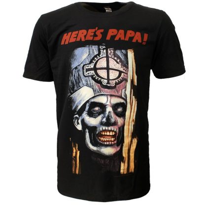 Band Merchandise Ghost Here's Papa T-Shirt - Image 2