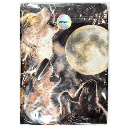 Wolf Pack Howling At Full Moon T-Shirt - Image 2