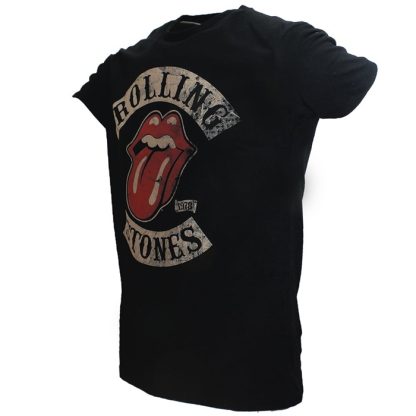 Band Merchandise The Rolling Stones 1978 Tour T-Shirt Black - Image 2