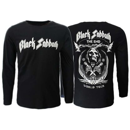 Band Merchandise Black Sabbath The End Vintage Longsleeve T-Shirt - Image 7