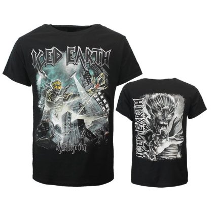 Band Merchandise Iced Earth Dystopia T-Shirt