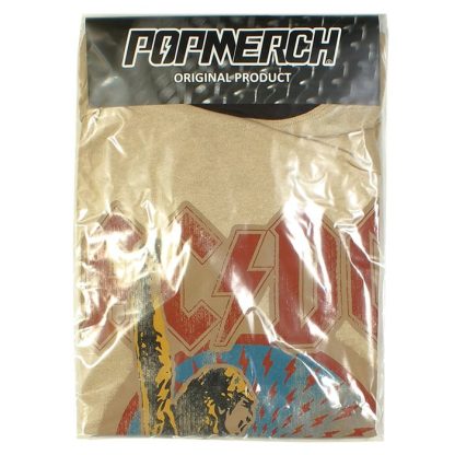 Band Merchandise AC/DC Let There Be Rock Tour 1977 Ringer T-Shirt - Image 4