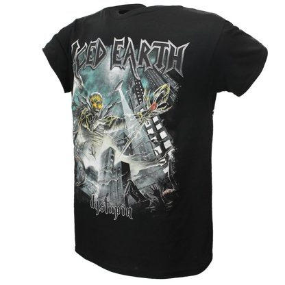 Band Merchandise Iced Earth Dystopia T-Shirt - Image 2