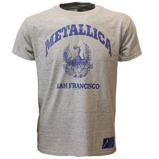 Band Merchandise Metallica San Francisco College T-Shirt