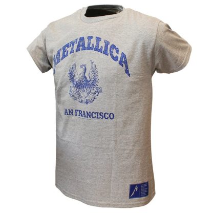 Band Merchandise Metallica San Francisco College T-Shirt - Image 2