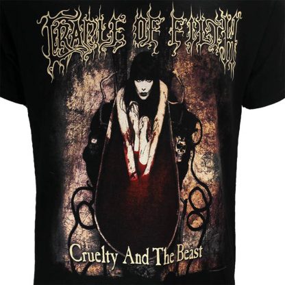 Band Merchandise Cradle Of Filth Cruelty & The Beast T-Shirt - Image 5