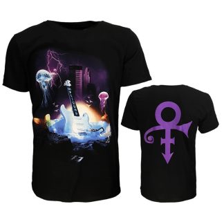 Band Merchandise Prince Lotus Flower T-Shirt