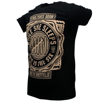 Band Merchandise While She Sleeps This Is The Six T-Shirt - Image 2