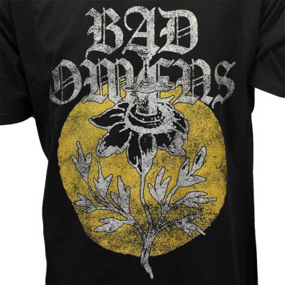 Band Merchandise Bad Omens Sunflower Band T-Shirt - Image 3