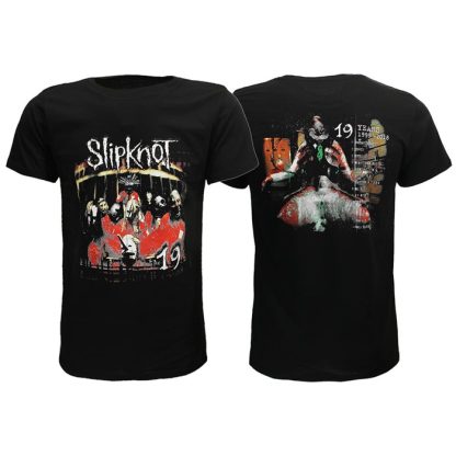 Band Merchandise Slipknot Debut Album 19YR Anniversary T-Shirt