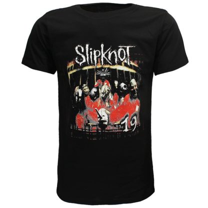 Band Merchandise Slipknot Debut Album 19YR Anniversary T-Shirt - Image 3