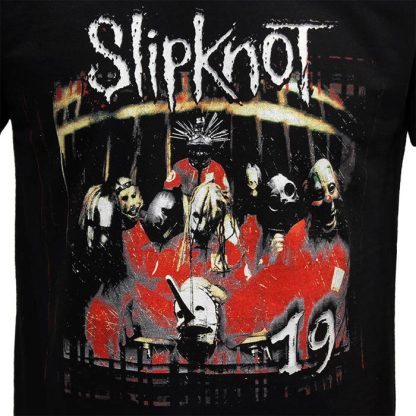 Band Merchandise Slipknot Debut Album 19YR Anniversary T-Shirt - Image 5