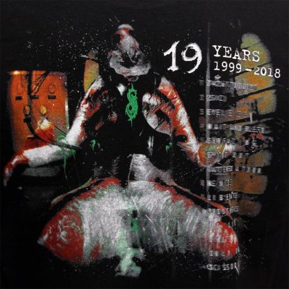 Band Merchandise Slipknot Debut Album 19YR Anniversary T-Shirt - Image 6
