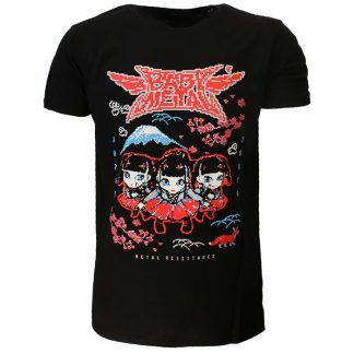 Band Merchandise Babymetal Pixel Tokyo T-Shirt