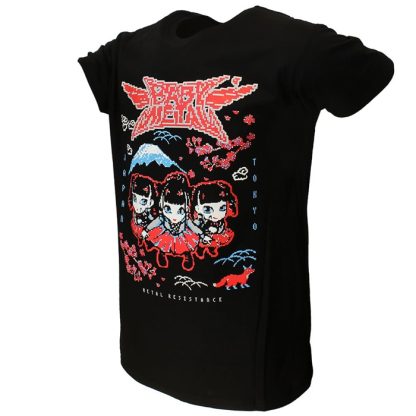 Band Merchandise Babymetal Pixel Tokyo T-Shirt - Image 2