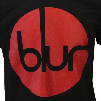Band Merchandise Blur Circle Logo T-Shirt - Image 3