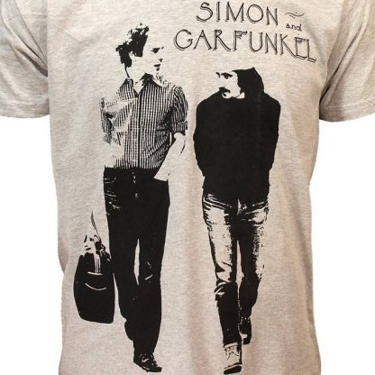 Band Merchandise Simon & Garfunkel Walking T-Shirt - Image 3
