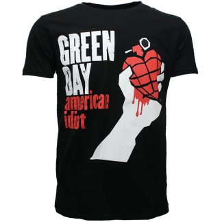 Band Merchandise Green Day American Idiot Band T-Shirt –