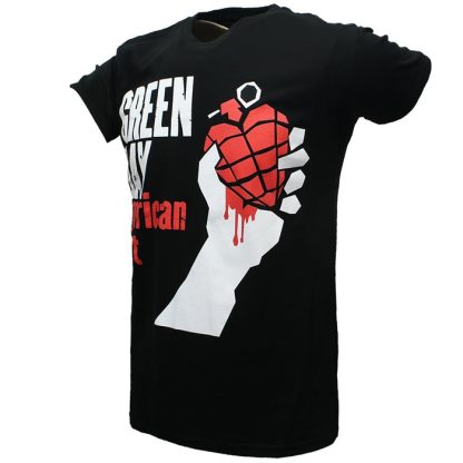 Band Merchandise Green Day American Idiot Band T-Shirt – - Image 2