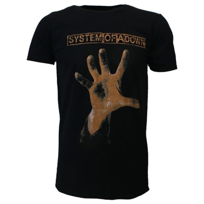 Band Merchandise System Of A Down Hand T-Shirt
