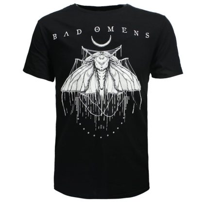 Band Merchandise Bad Omens Moth T-Shirt