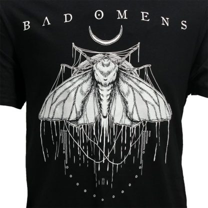 Band Merchandise Bad Omens Moth T-Shirt - Image 3