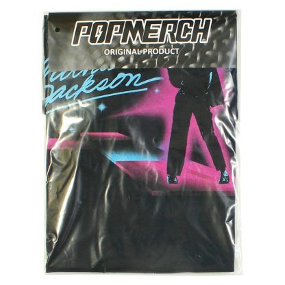 Band Merchandise Michael Jackson King Of Pop Neon Dance T-Shirt - Image 4