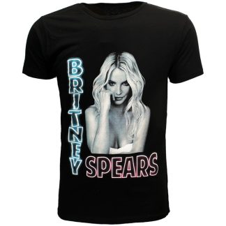 Band Merchandise Britney Spears Neon Light T-Shirt