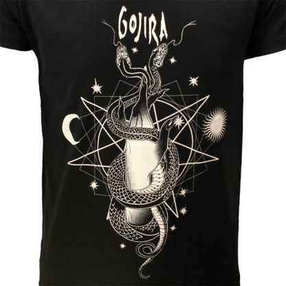 Band Merchandise Gojira Celestial Snakes T-Shirt - Image 3